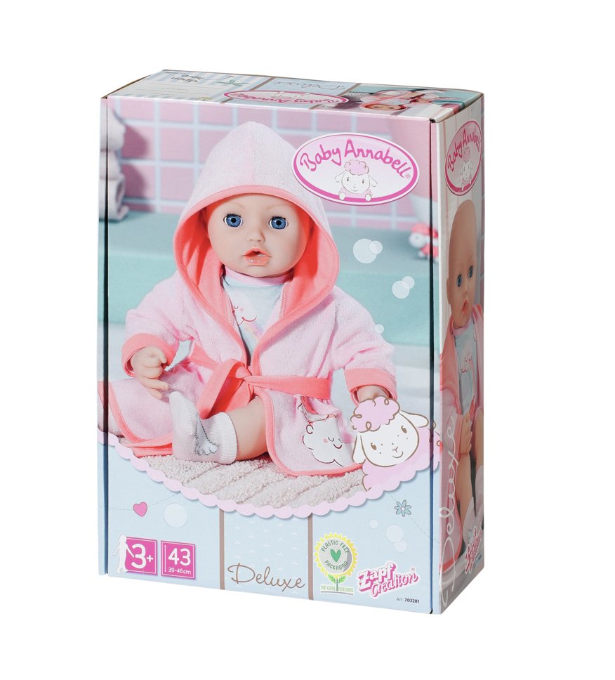 Accesorios Para Muñecas Zapf Creation Baby Annabell® Deluxe Hora Del Baño 43cm