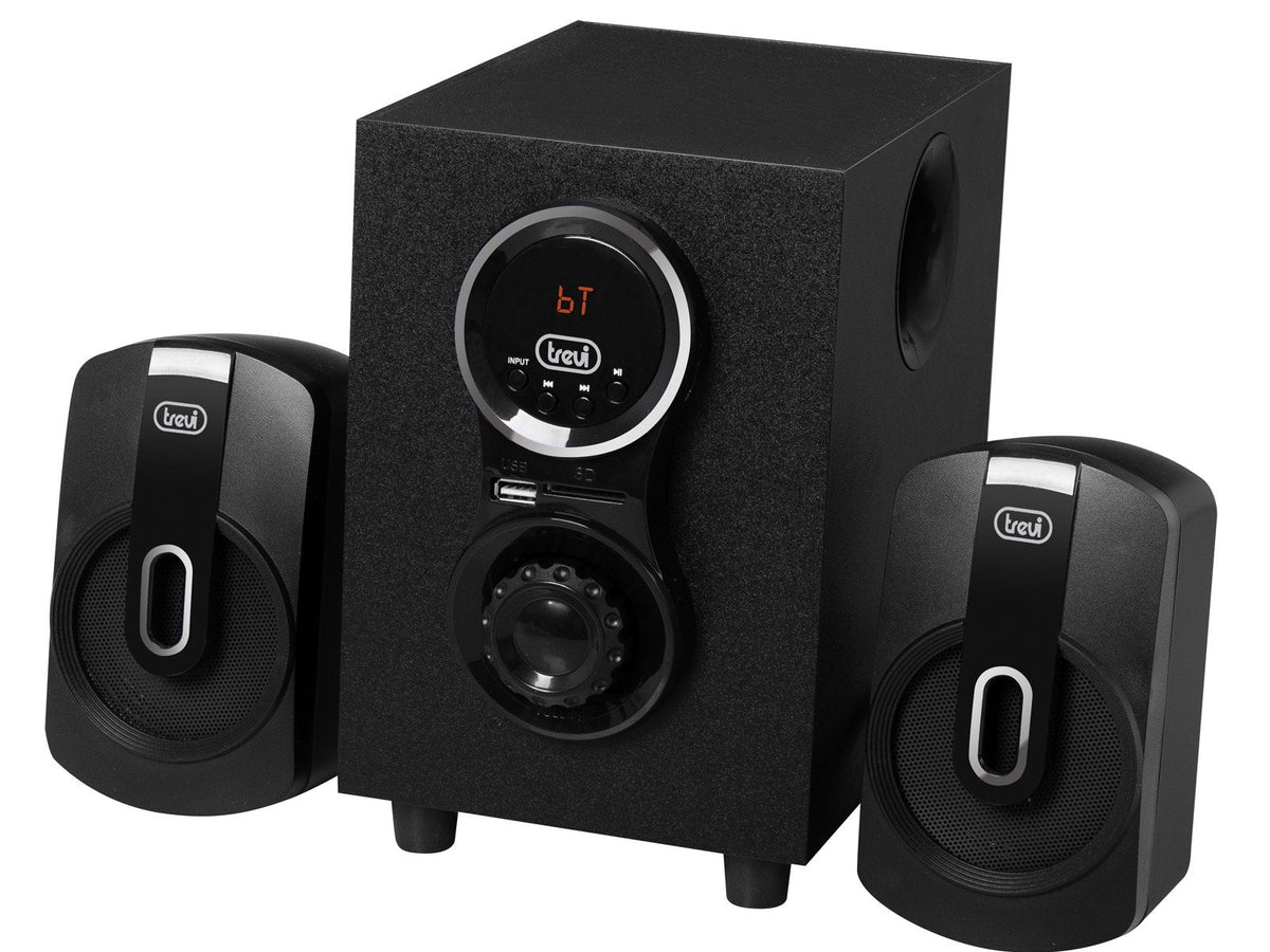 Trevi Avx 615 Bt Conjunto De Altavoces 30 W Universal Negro 2.1 Canales De 1 Vía 5 W