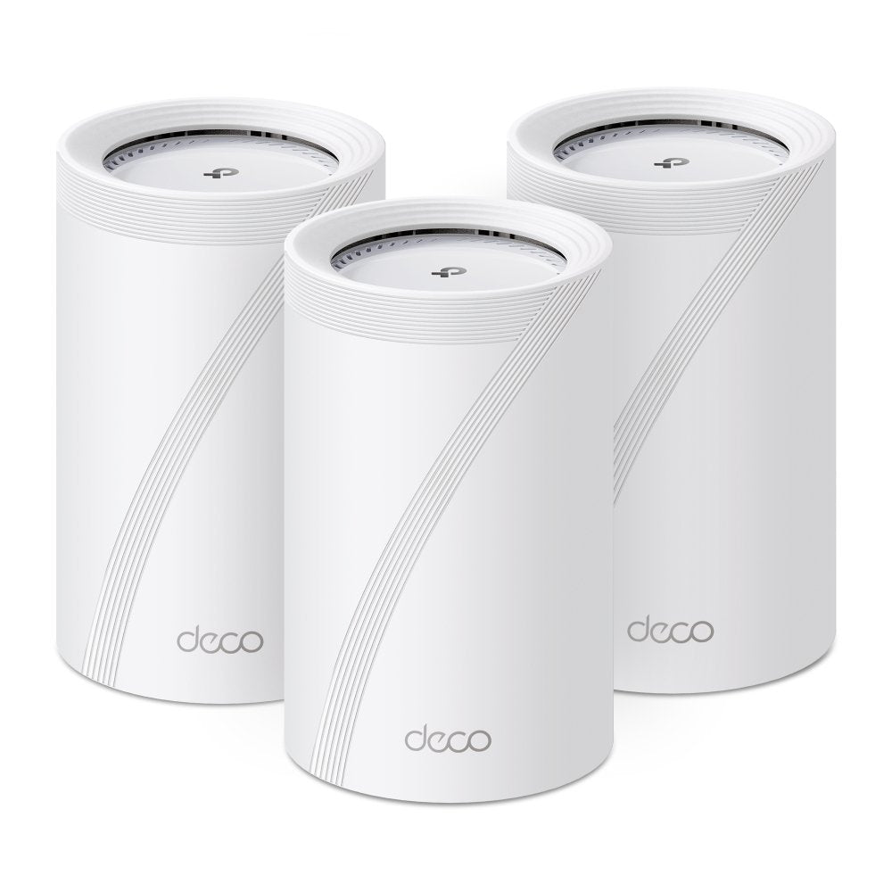Tp-Link Système Wi-Fi Mesh Para Toute La Maison Be14000 Deco Be68 Pack De 3 Ue Mt7988d + Mt7995a + Mt7976da + Mt7977a + Rtl8261be
