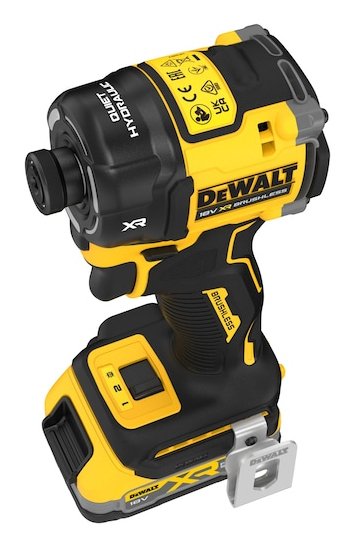 Llave De Impacto Hidráulica Inalámbrica Dewalt Dcf870e2t, 1/4", 18 Voltios Amarillo/Negro, 2 Baterías Powerstack Li-Ion 1,7 Ah, En Caja T Stak Dcf870e2t-Qw