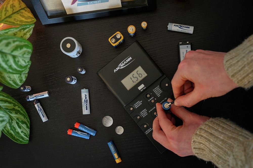 Ansmann Energy Check Lcd Battery Tester 1900-0100