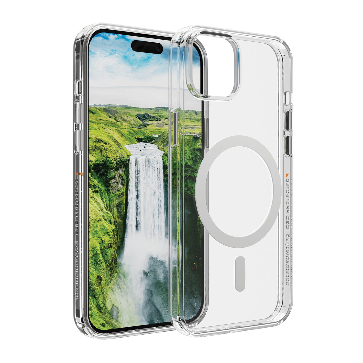 Dbramante1928 Iceland Ultra D3o Magsafe Funda Para Smartphone Transparente, Blanco