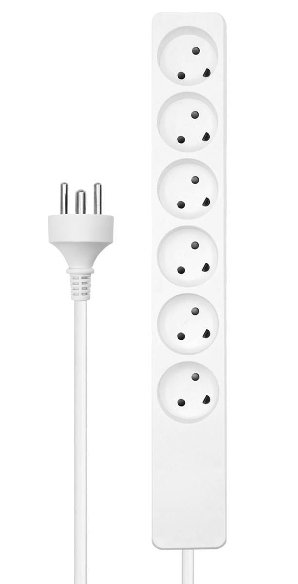 EAN 5715063118634 - Microconnect MC-GRU0607DKW base múltiple 7 m 6 salidas AC Interior Blanco imagen 2