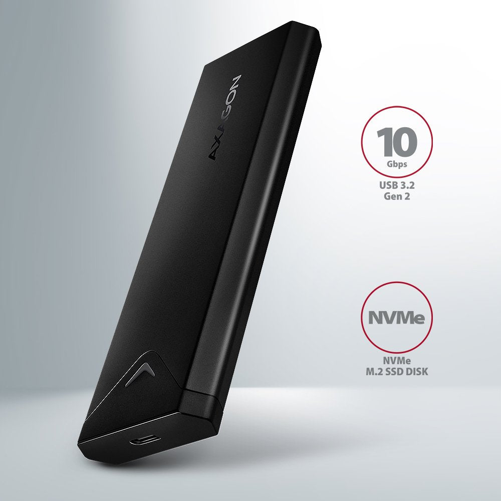 EAN 8595247908506 - Axagon EEM2-UB2 caja para disco duro externo Caja externa para unidad de estado sólido (SSD) Negro M.2 imagen 2