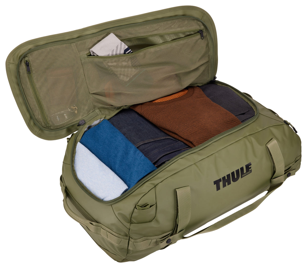 Thule Chasm Tdsd303 Olivine Bolso De Lona 70 L Poliéster Oliva