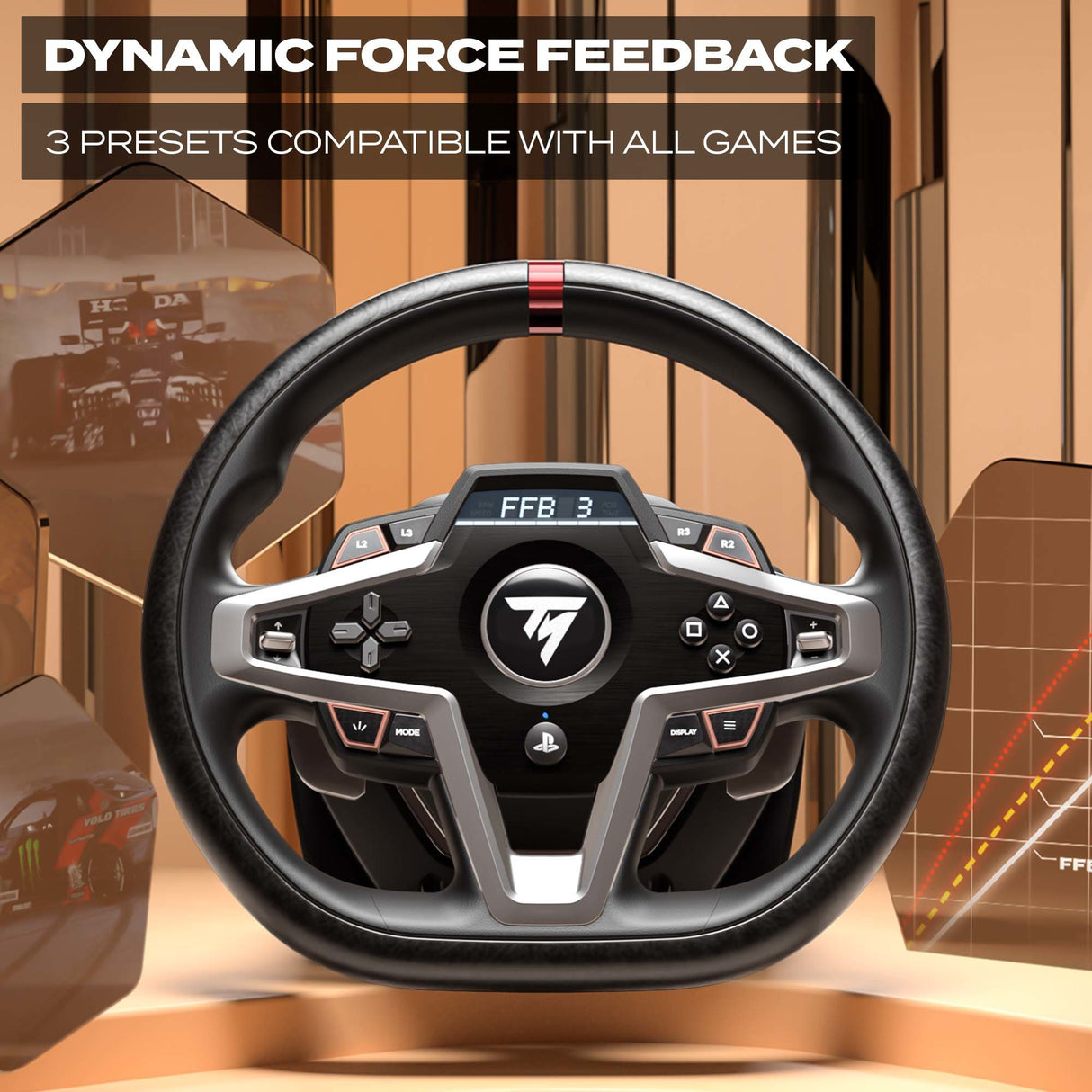 EAN 3362934111595 - Thrustmaster T248 Negro Volante + Pedales PC, PlayStation 4, PlayStation 5 imagen 7