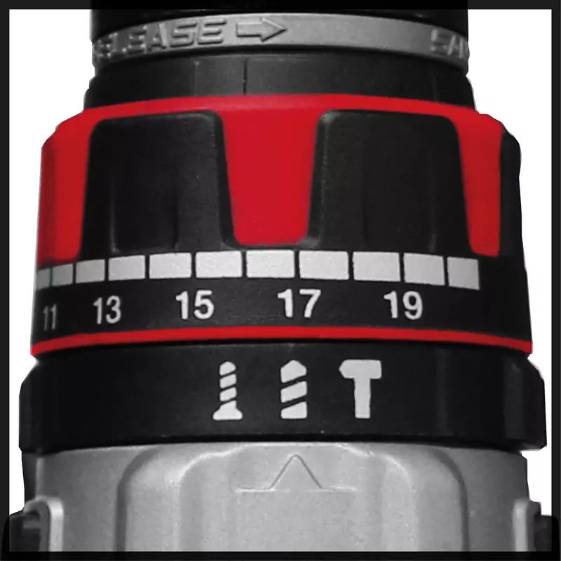 Taladro Percutor Inalámbrico Einhell Tp-Cd 18 80 Li-I Bl - Solo, 18 Voltios Rojo Negro, Sin Batería Ni Cargador 4514305