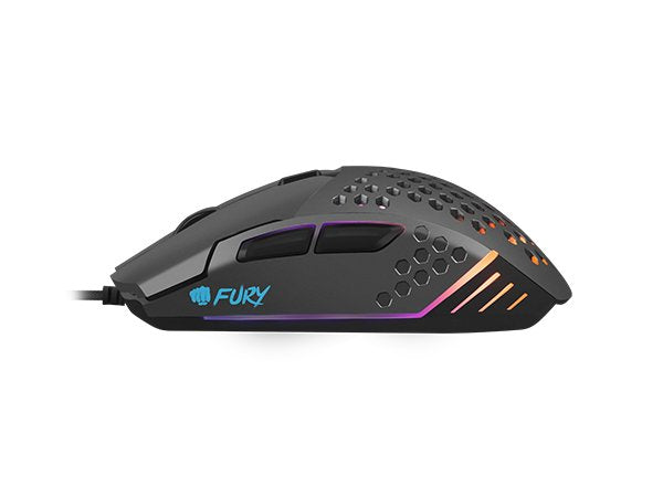 Fury Battler Ratón Usb Tipo A Óptico 6400 Dpi Mano Derecha