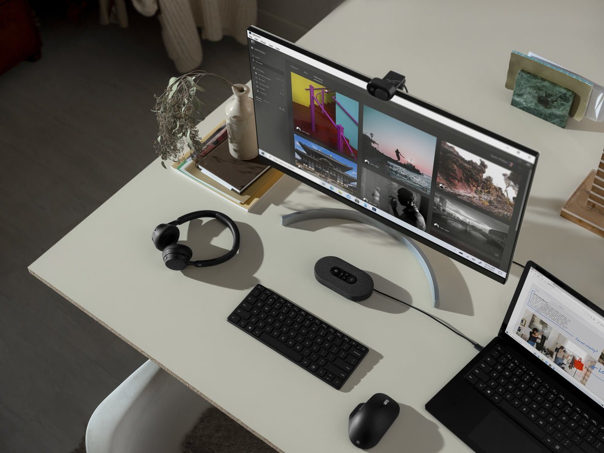 Microsoft Modern Webcam Cámara Web Usb Negro 8l3-00002