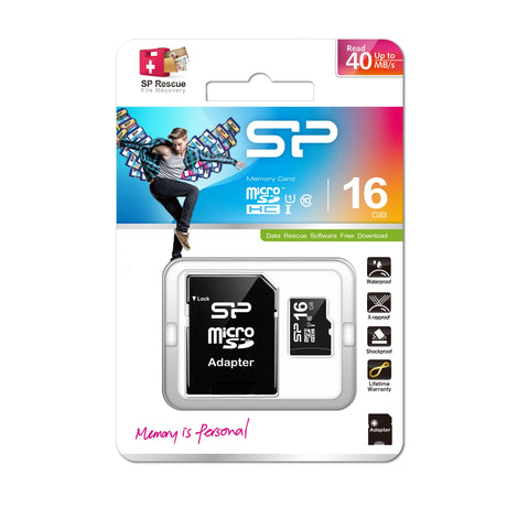EAN 0886576000695 - Silicon Power SP016GBSTH010V10SP memoria flash 16 GB MicroSDHC UHS-I Clase 10 imagen 4