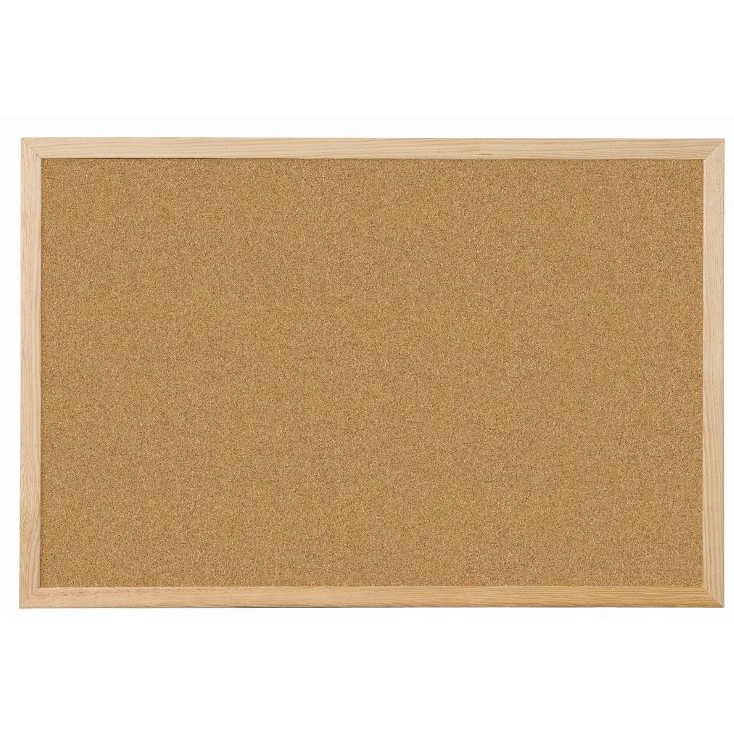 Pizarra De Corcho Q-Connect 60x40cm Marco De Madera