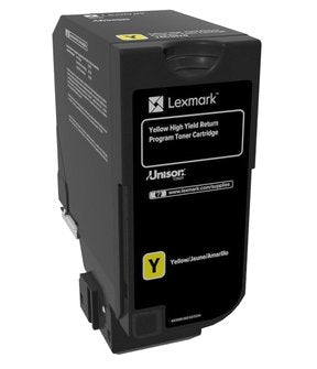 Lexmark Cx725 Cartucho De Tóner Amarillo De Alto Rendimiento Retornable