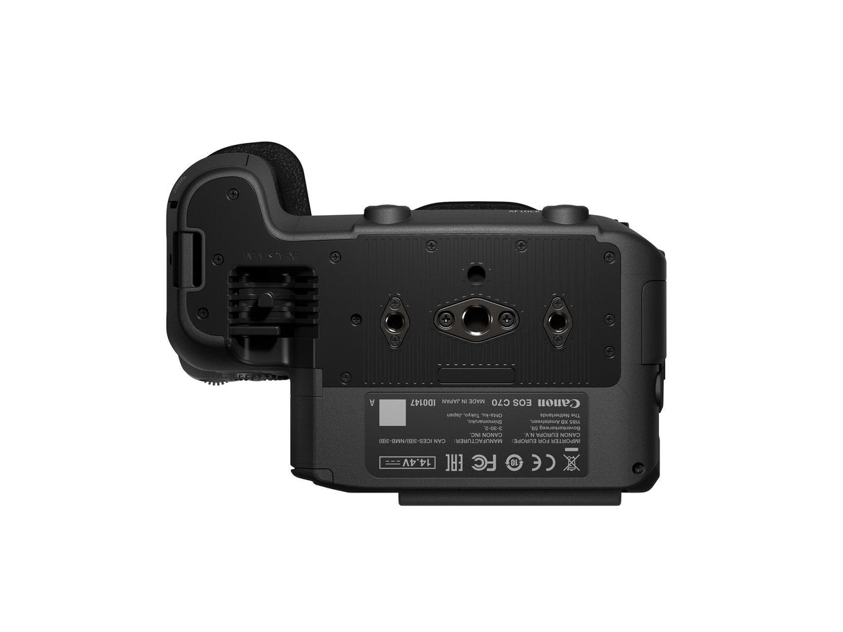 Canon Cinema Eos C70 Videocámara Manual 9,6 Mp 4k Ultra Hd Negro