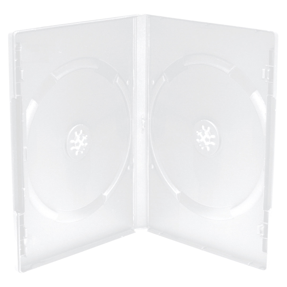 Mediarange Dvd-Leerhülle Para 2 Dics 14mm Maschinenfähig Matt
