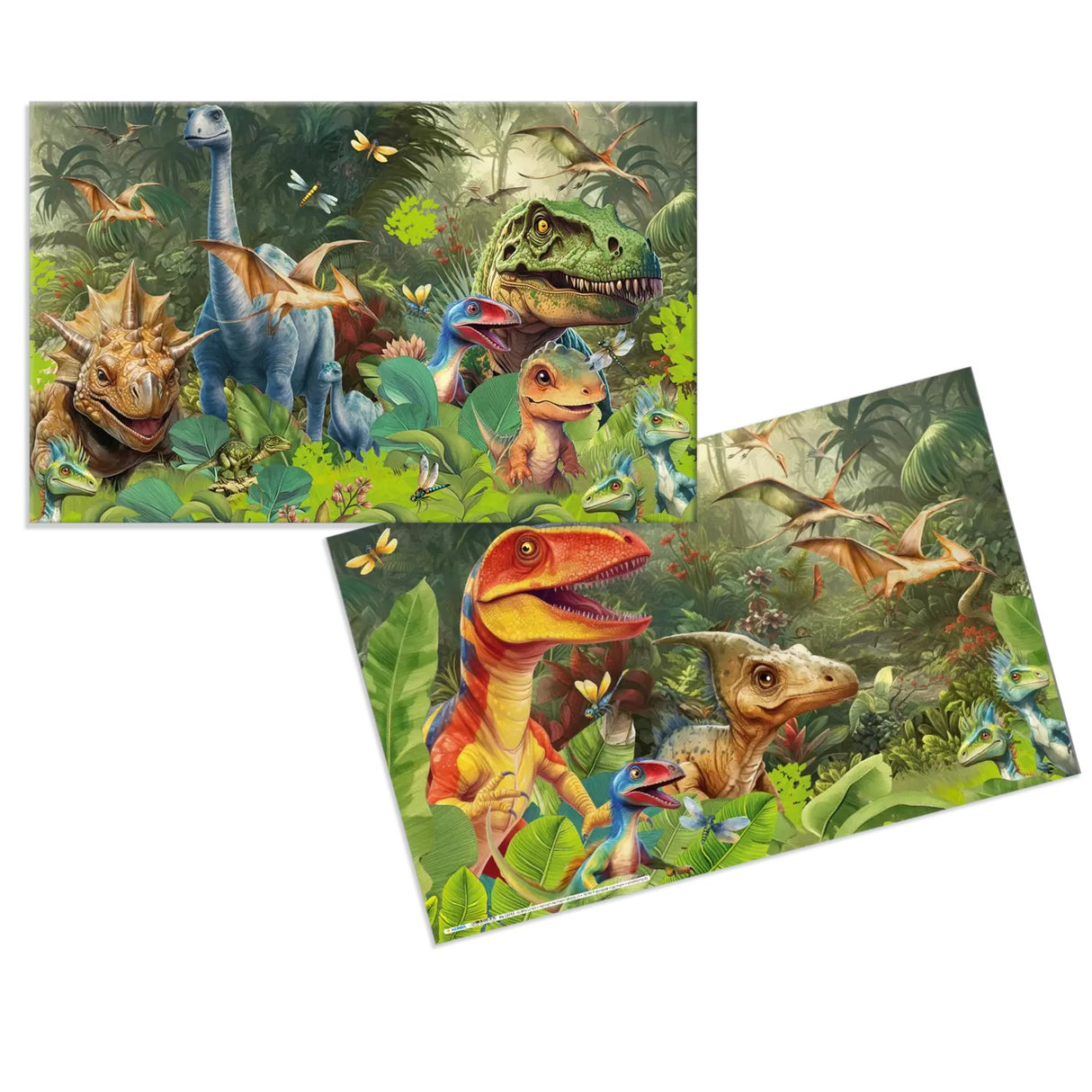 Herma Schreibunterlage Cartón Dino World 55x35 3uds
