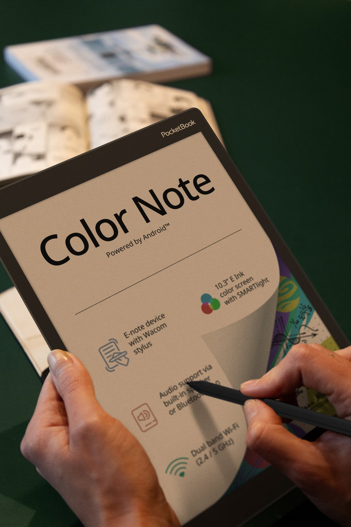 Pocketbook Color Note Sormy Sea