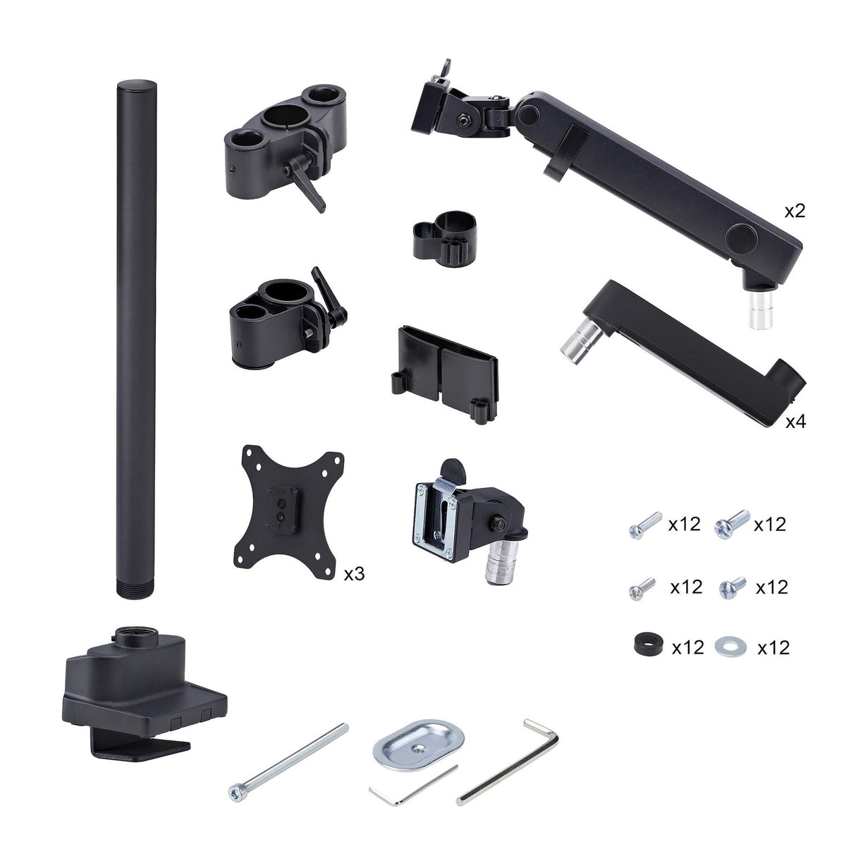 EAN 65030902038 - StarTech.com 3MP2AG-MONITOR-ARM soporte para monitor 68,6 cm (27") Negro imagen 13