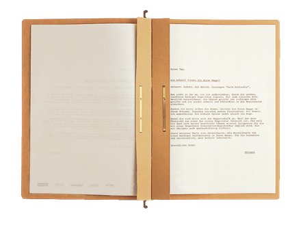 Leitz Alpha Archivador Colgante Kaufmännische Heftung Din A4 Naturbraun