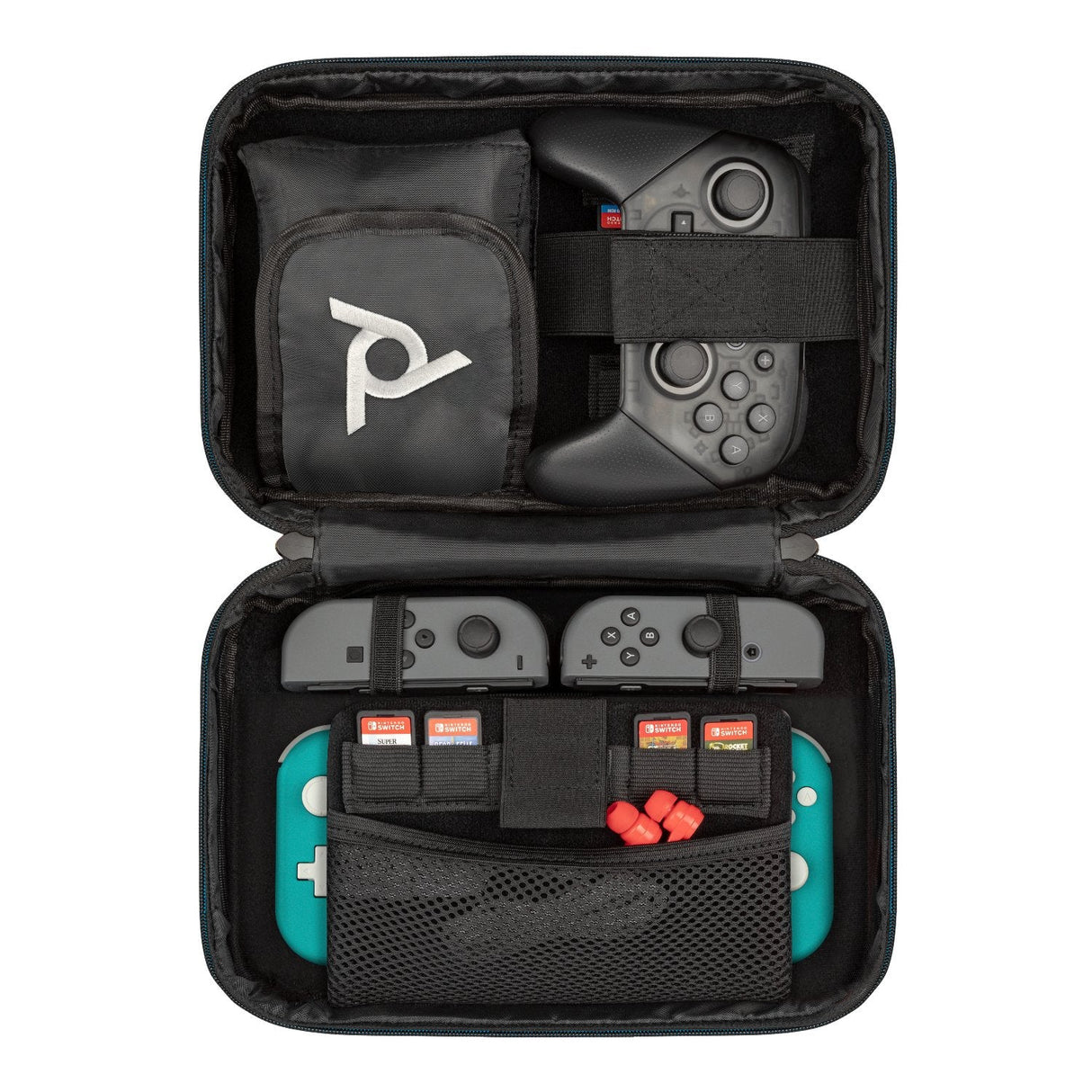 EAN 0708056068387 - PDP Commuter: Power Pose Mario Funda protectora rígida Nintendo Azul, Rojo imagen 5