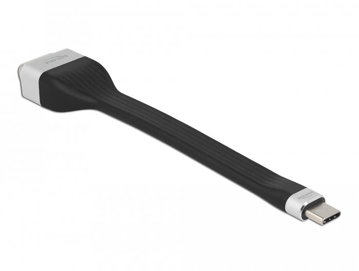Delock Fpc Flachbandcable Usb Type-C Zu Vga (Dp Alt Mode) 13 Cm