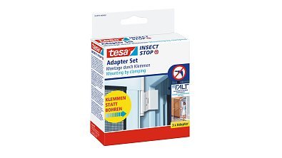 Tesa Mosquitera Adaptador Para Puerta Plegable 55415 Blanco
