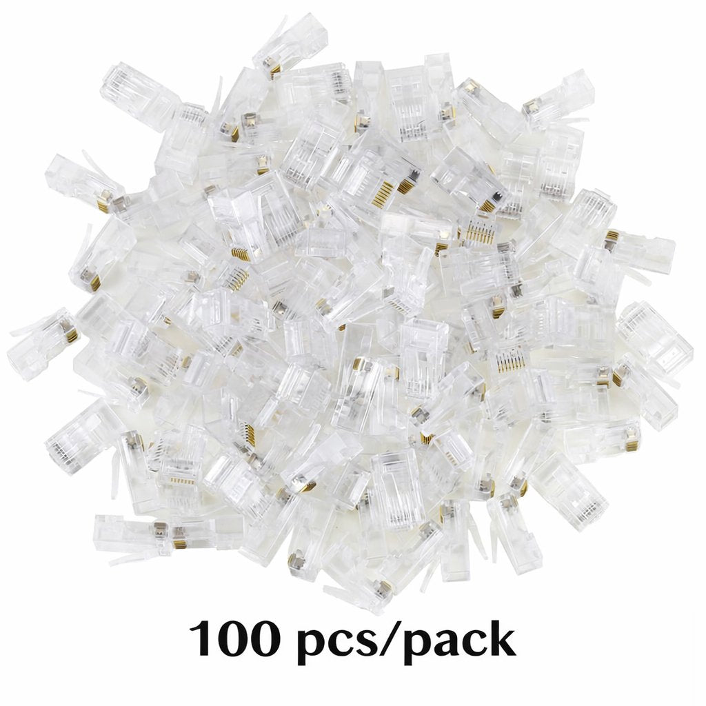 Equip Steckersatz Cat6 Rj45 Utp Sin Apantallar 100uds Transpare