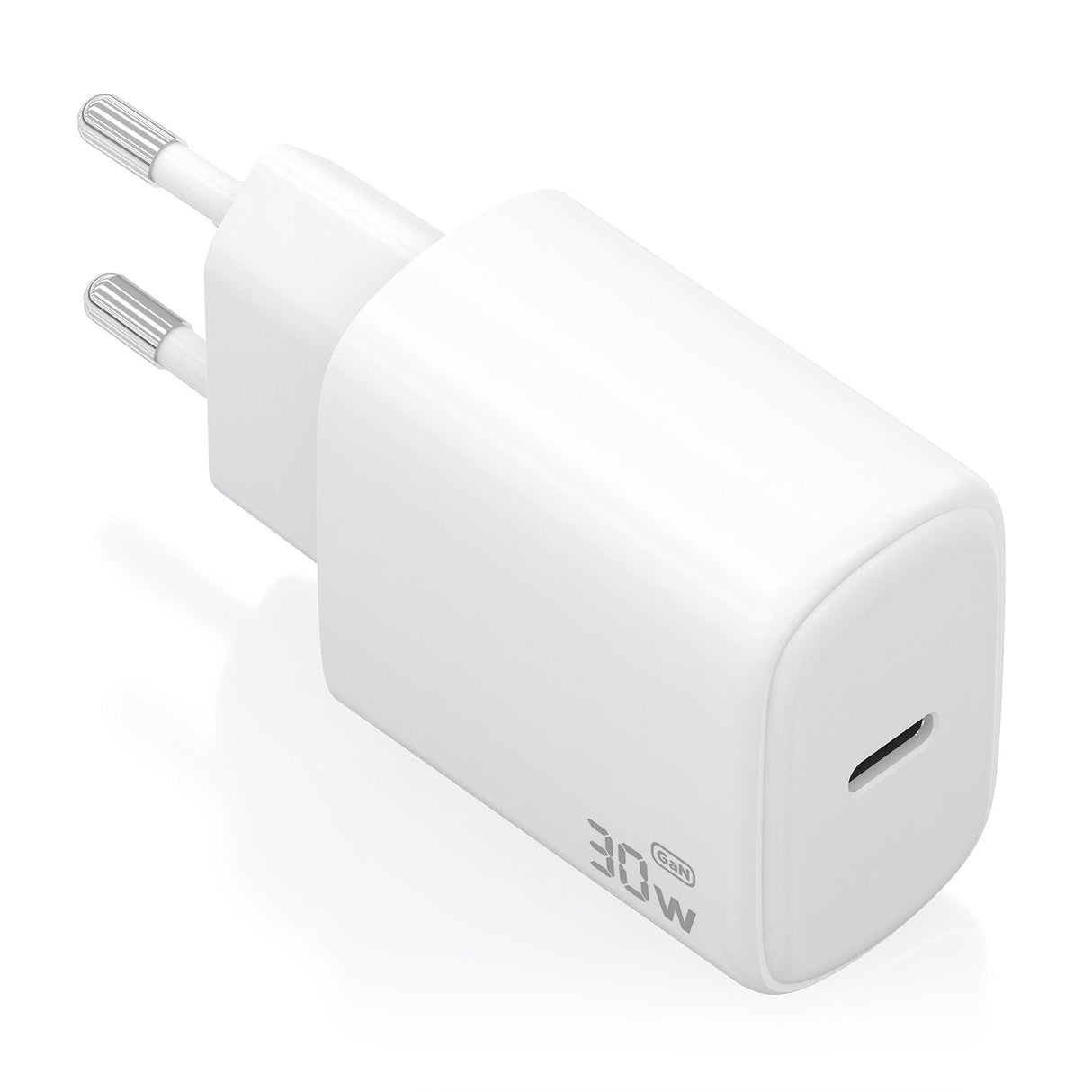 Aisens Cargador Gan 30w, 1xusb-C Pd3.0, Blanco