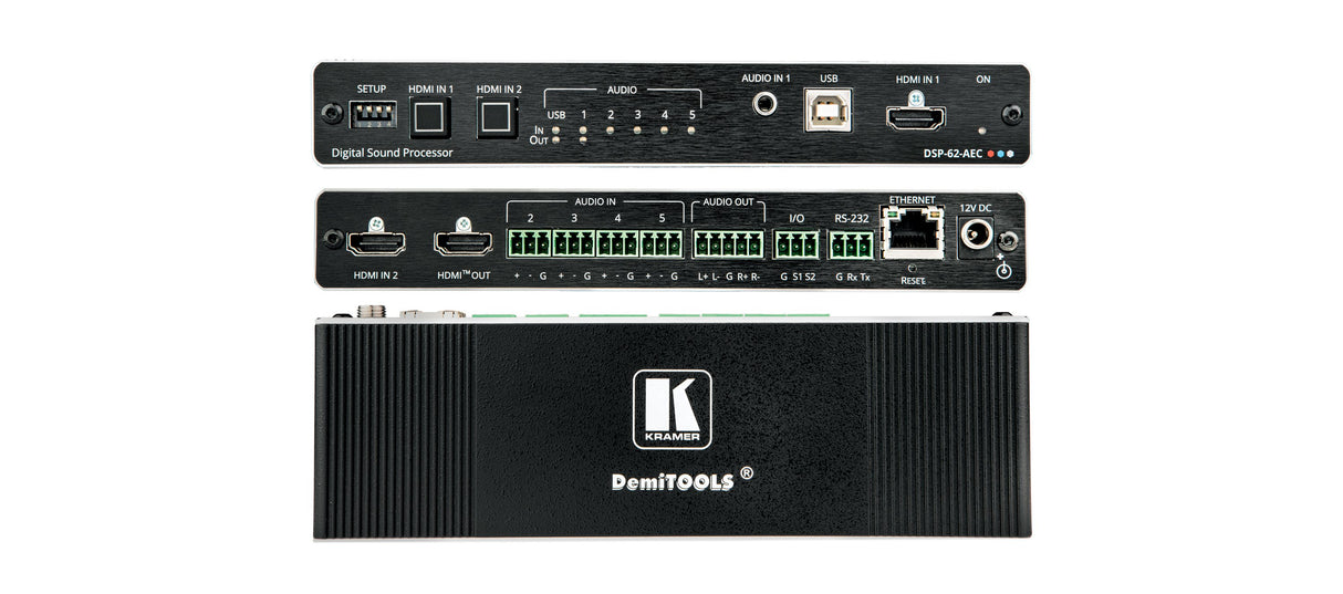 EAN 7291063090524 - Kramer Electronics DSP-62-AEC Matriz de conmutación AV imagen 1