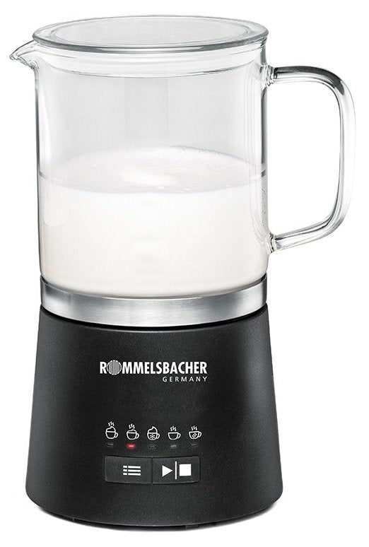 Rommelsbacher Milchaufschäumer Ms 625 (Negro/Transparente, 600 Watt) Ms 625