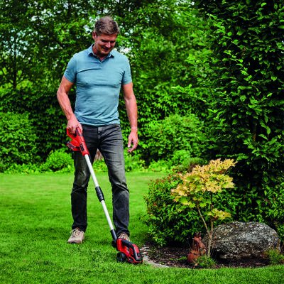 EAN 4006825652109 - Einhell GE-CG 18/100 Li T-Solo tijera de césped inalámbrica 10 cm 18 V Negro, Rojo imagen 9