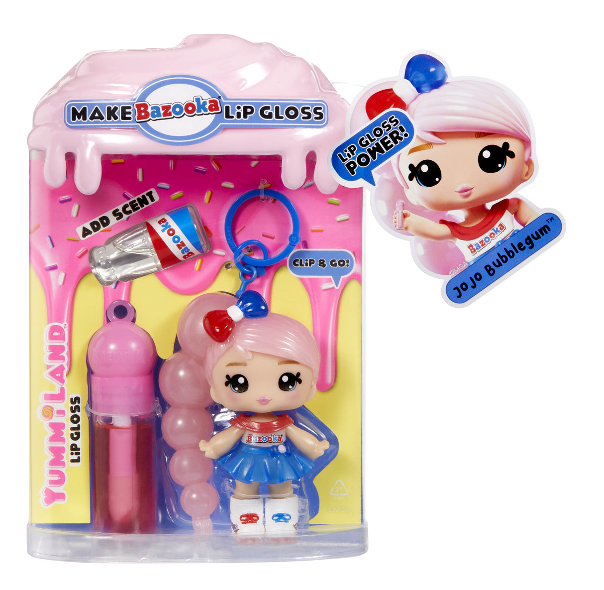 EAN 35051545972 - MGA Entertainment Yummiland Lip Gloss Doll- Licensed Sweets- Bazooka Bubblegum imagen 2