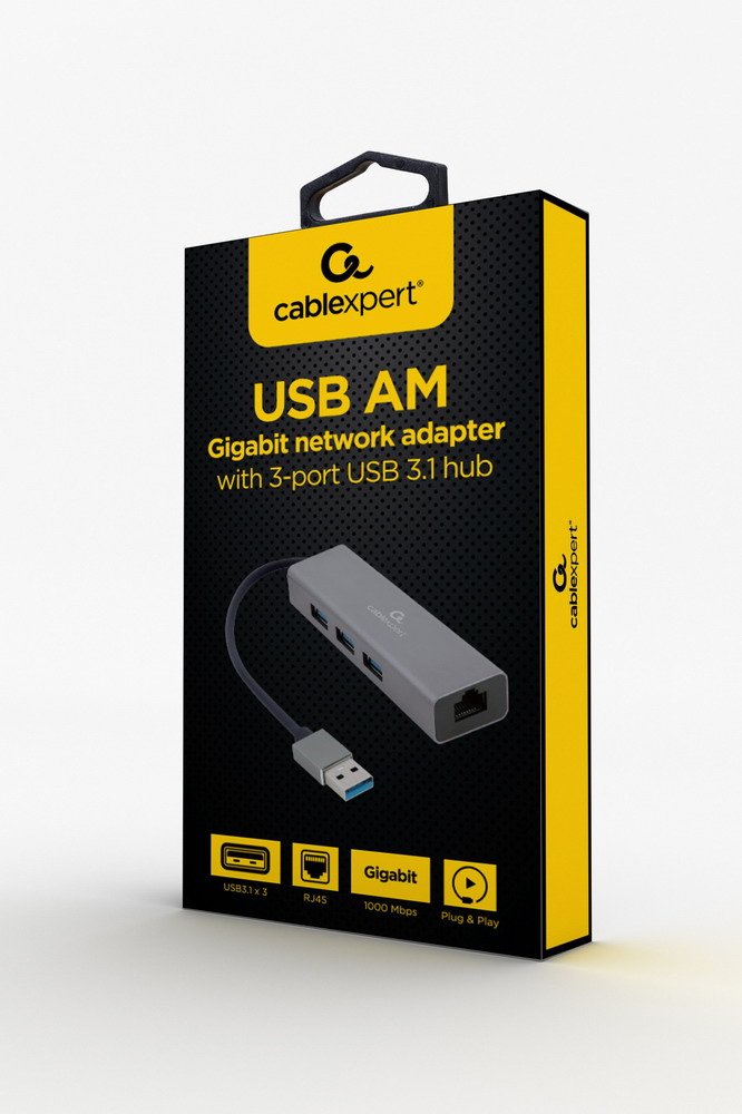 EAN 8716309120531 - Gembird A-AMU3-LAN-01 Adaptador gráfico USB imagen 4
