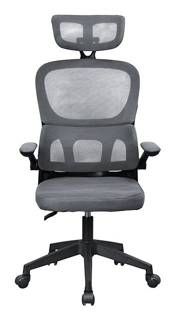 Silla Mgc-Ergo Pro Gris Mars Gaming Reposabrazos Plegables/ Soporte Lumbar Activo/ Altura Ajustable 120-130cm/ Malla Transpirable/ Pistón De Gas Clase 3