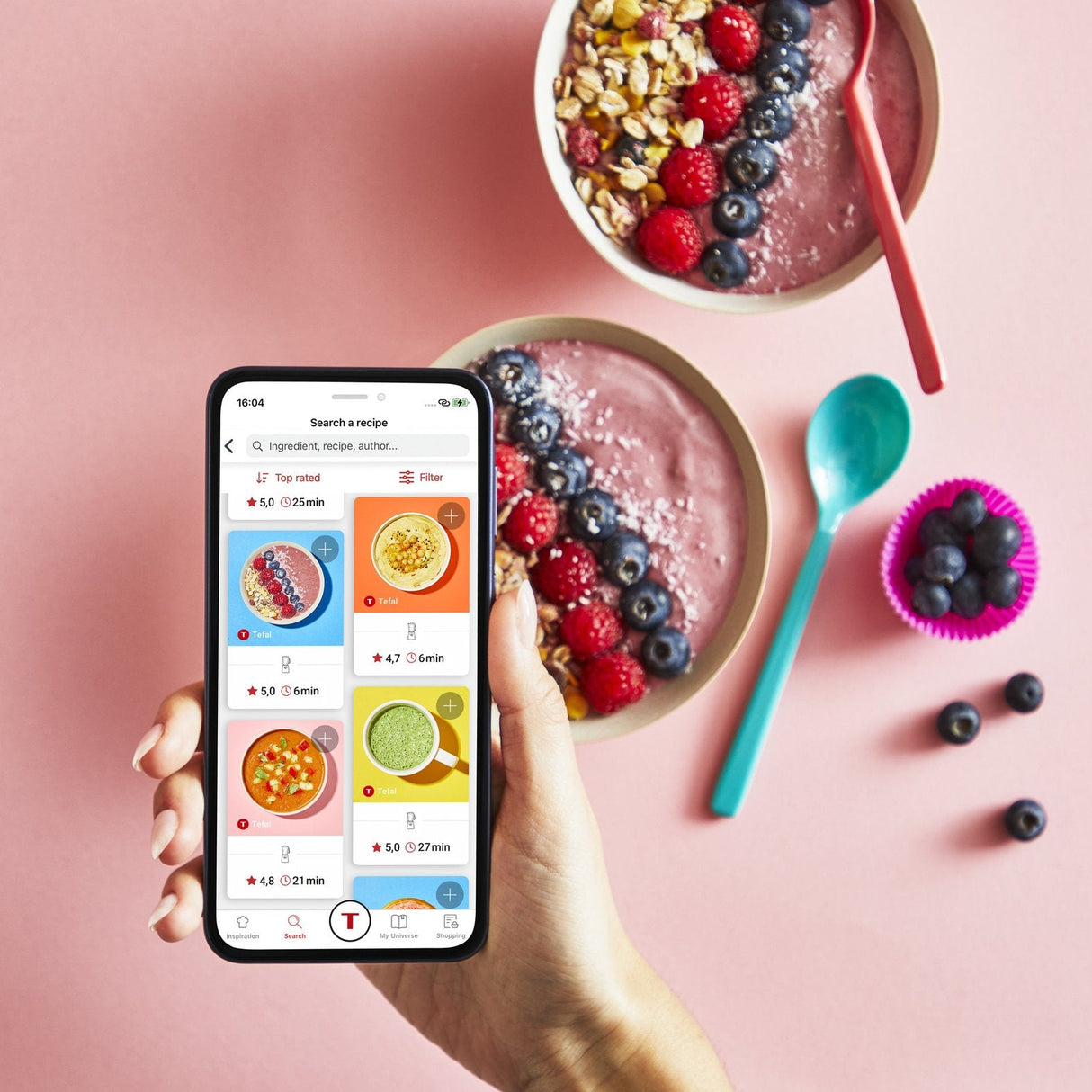 Tefal Blend Up Bl190af0 Licuadora 0,85 L Batidora De Vaso 1000 W Beige, Negro, Transparente