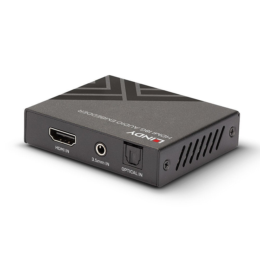 EAN 4002888382038 - Lindy 38203 convertidor de audio Negro imagen 2