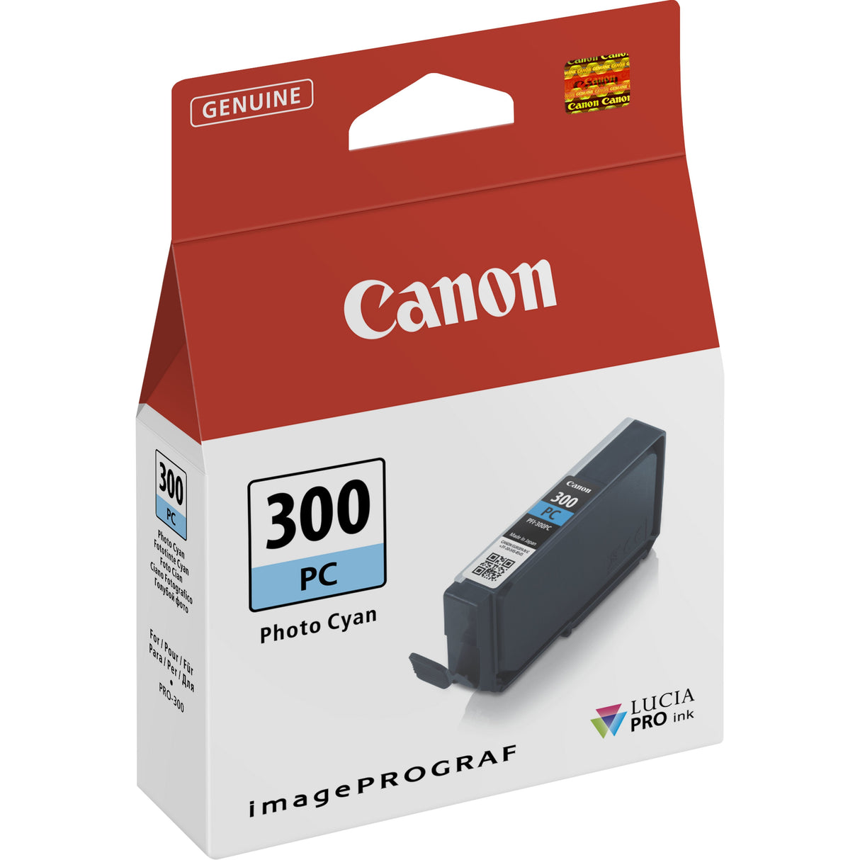 Canon Pfi-300 Pc Photo Cyan