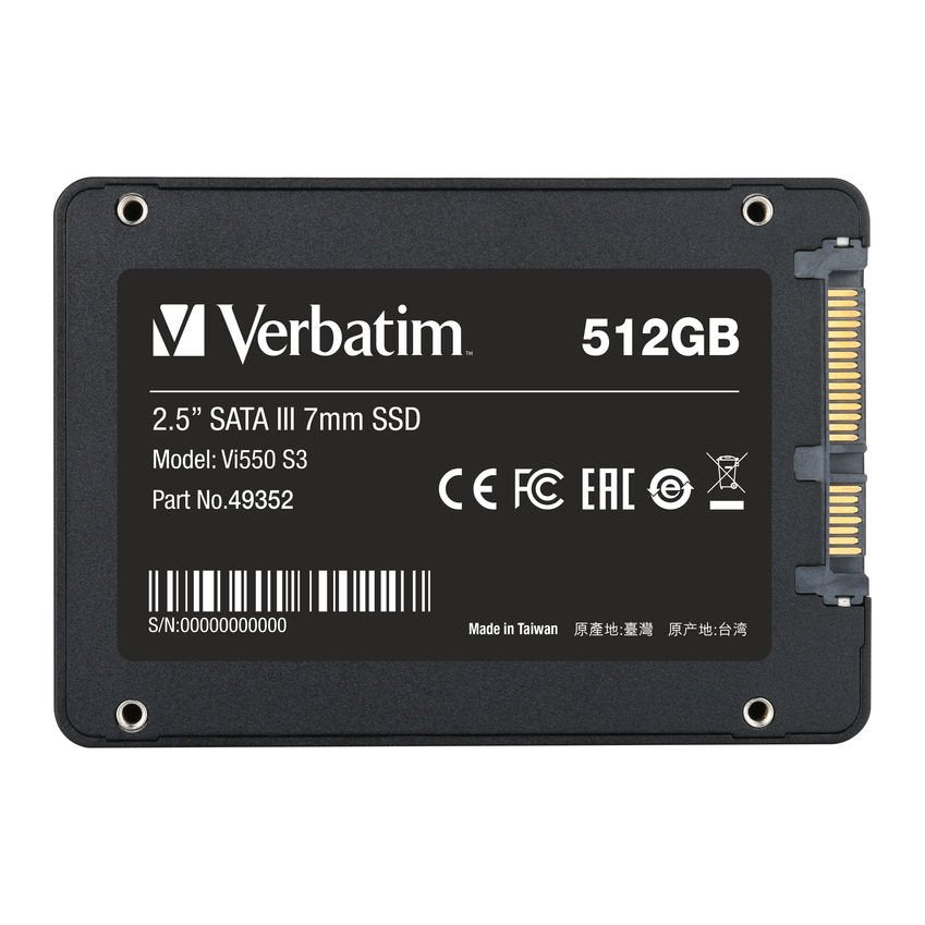 EAN 0023942493525 - Verbatim Vi550 S3 2.5" Serial ATA III 3D NAND imagen 3