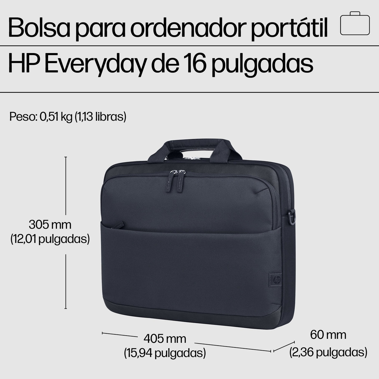 Everyday 16 Odyssey Gray Laptop Bag