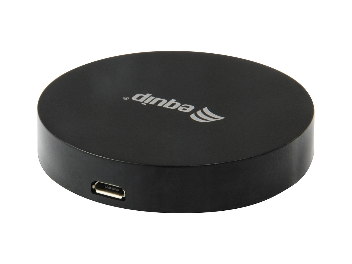 Cargador Inalambrico Equip Life Qi 5w Carcasa De Aluminio Ultra-Slim