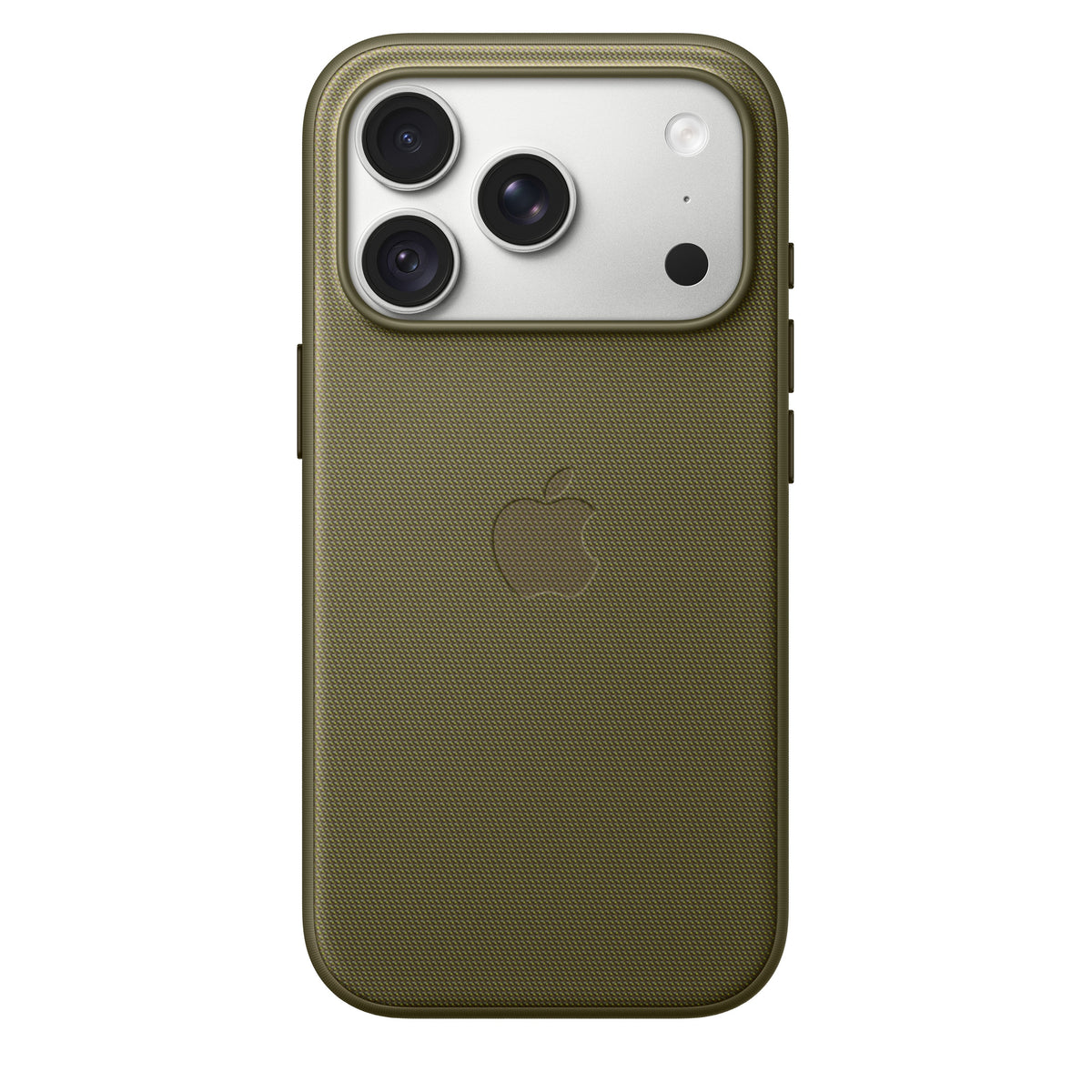 Etui Con Tkaniny Techwoven Con Magsafe Para Iphone 18 Pro - Oliwka