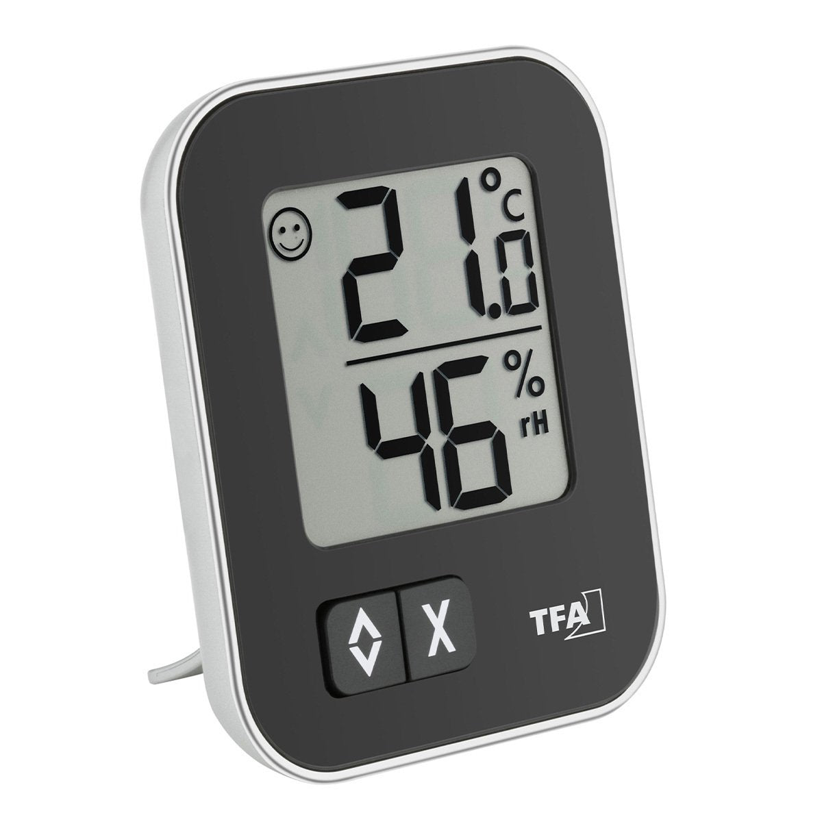 Termohigrómetro Digital Tfa Moxx, Termómetro Negro 30.5026.01