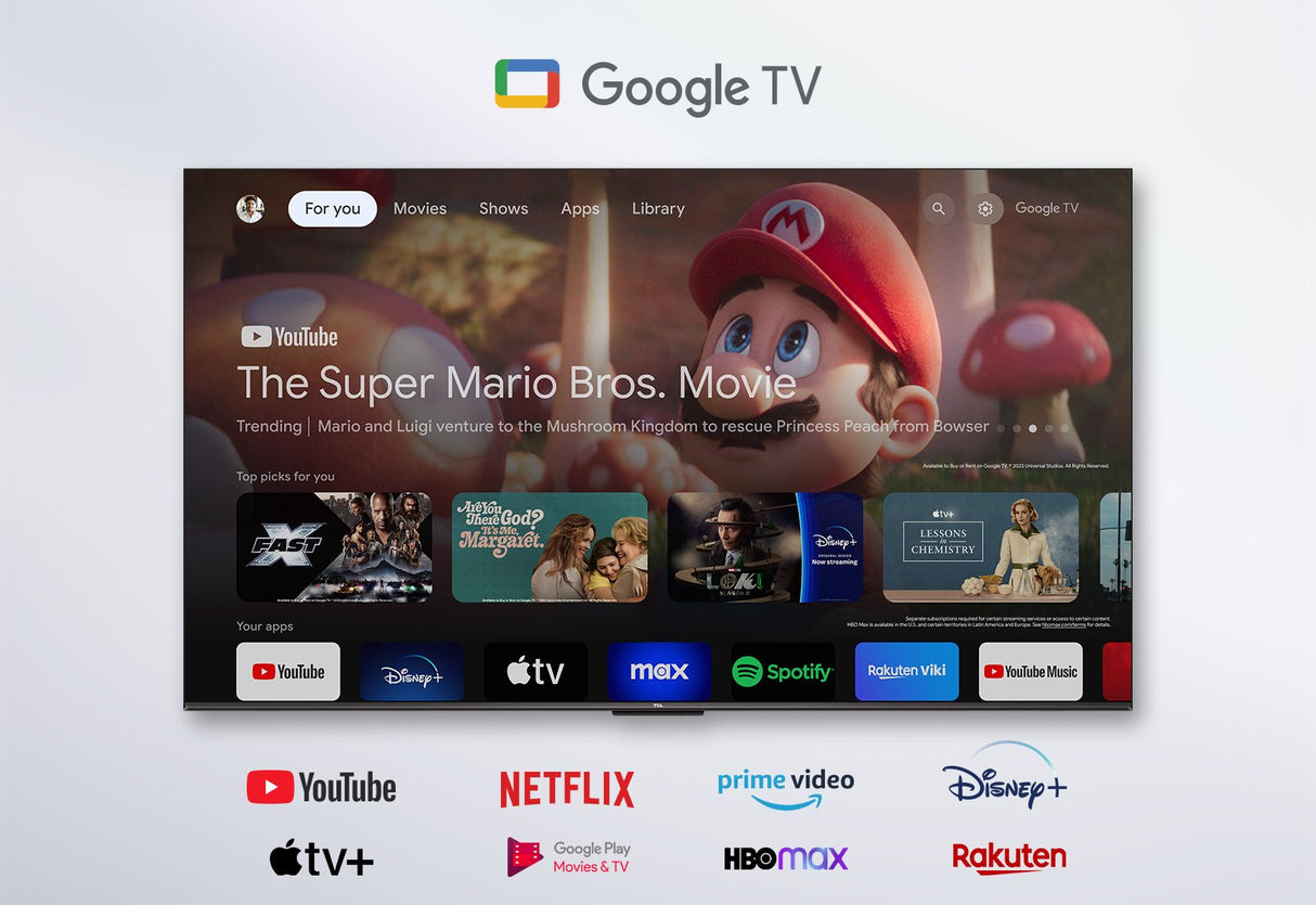 Televisor Tcl Dled 50p755 50' Ultra Hd 4k Smart Tv Wifi