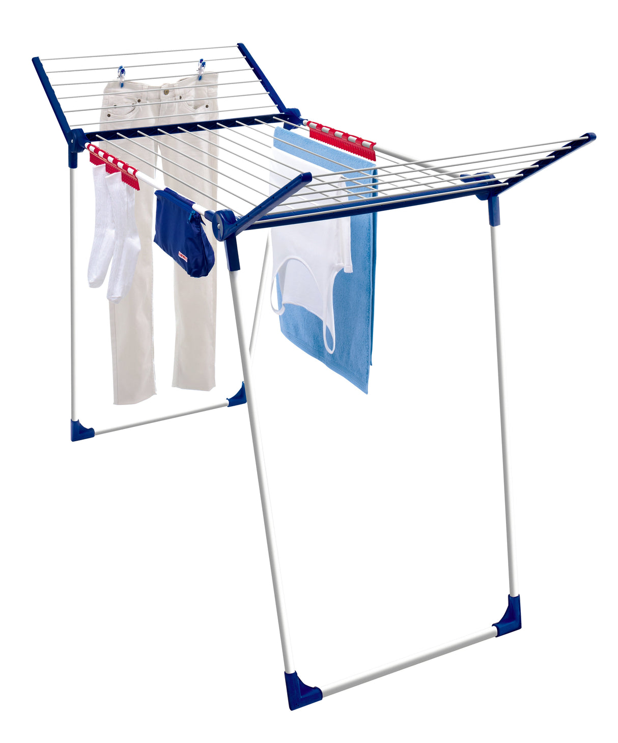EAN 4006501815101 - Leifheit Pegasus 180 Plus Tendedero de suelo Azul, Plata imagen 3
