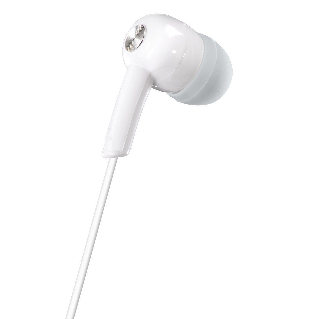 Hama Auriculares Gloss In-Ear Negro Jack 3,5 Blancos