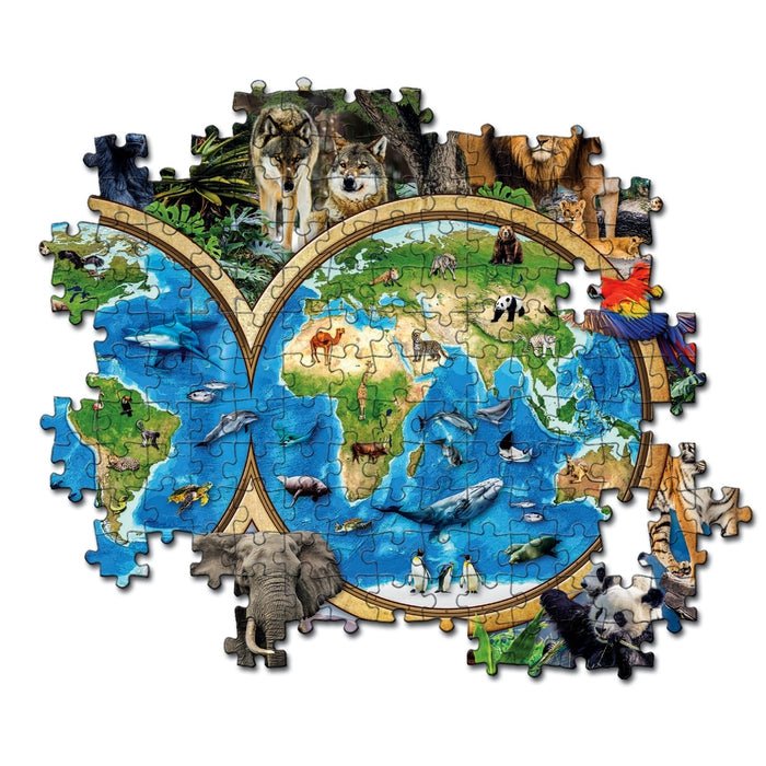 EAN 8005125217236 - Clementoni Supercolor 21723 puzzle Puzzle rompecabezas 300 pieza(s) Animales imagen 3