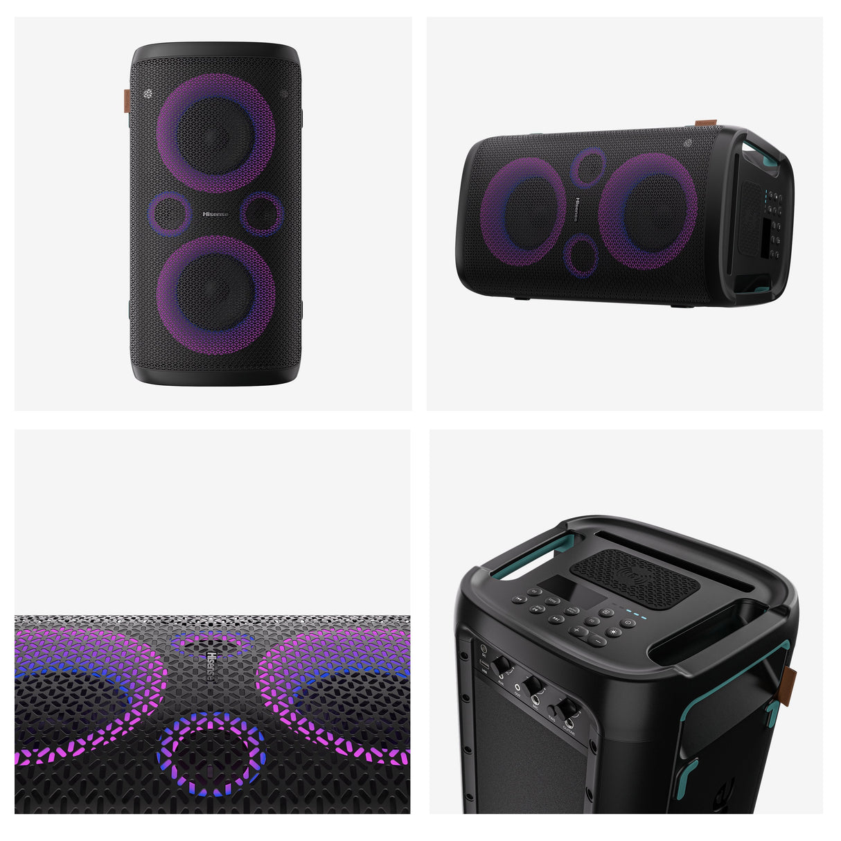 Altavoz Hisense Party Storm 300w Bluetooth Karaoke