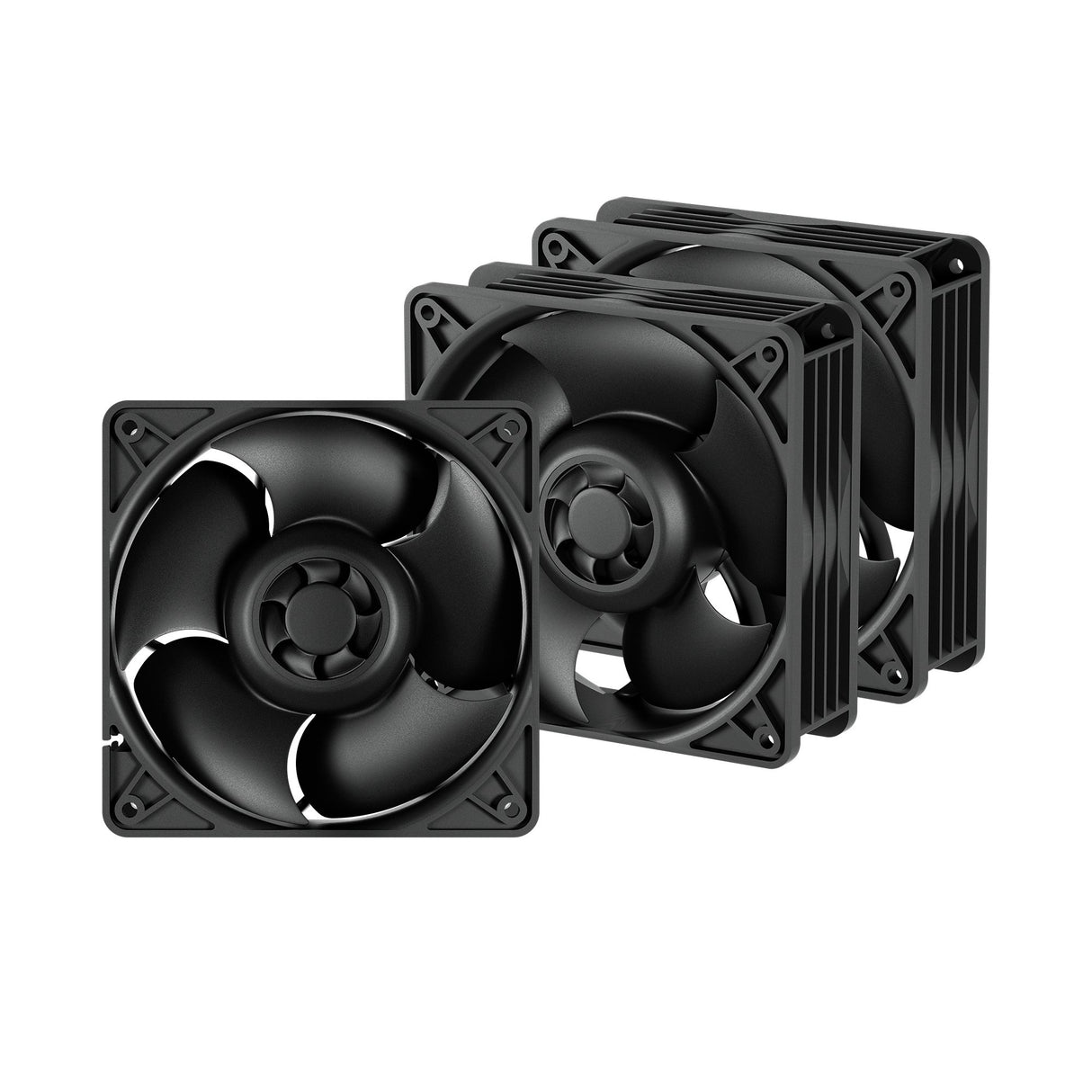 EAN 4895213704717 - ARCTIC S12038-4K - 3 Pack Carcasa del ordenador Ventilador 12 cm Negro 3 pieza(s) imagen 1