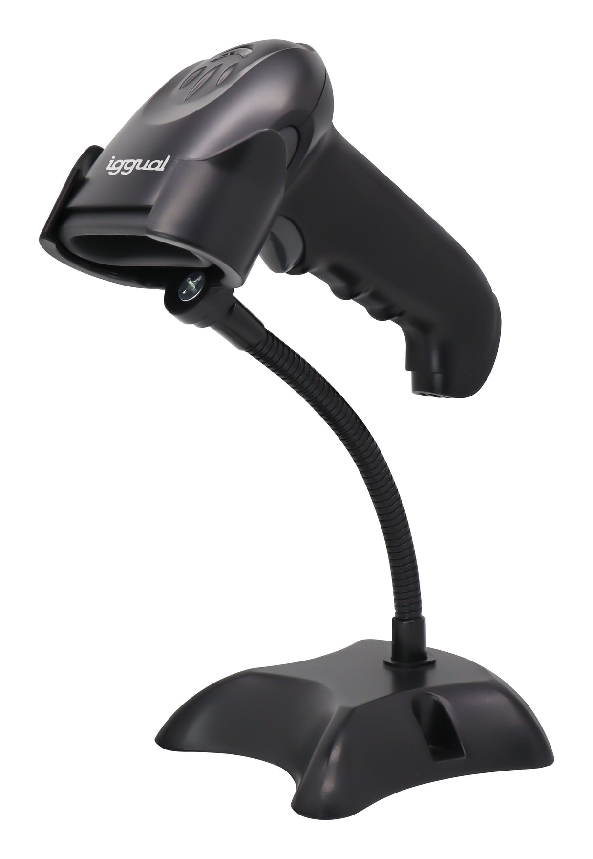 Iggual Lector Código Barras 2d Usb Gatillo Soporte