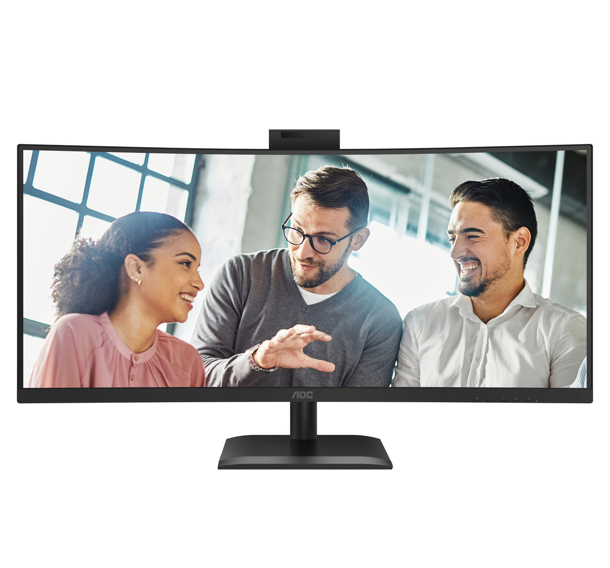 EAN 4038986112963 - AOC CU34E4CW/75 pantalla para PC 86,4 cm (34") 3440 x 1440 Pixeles Negro imagen 7