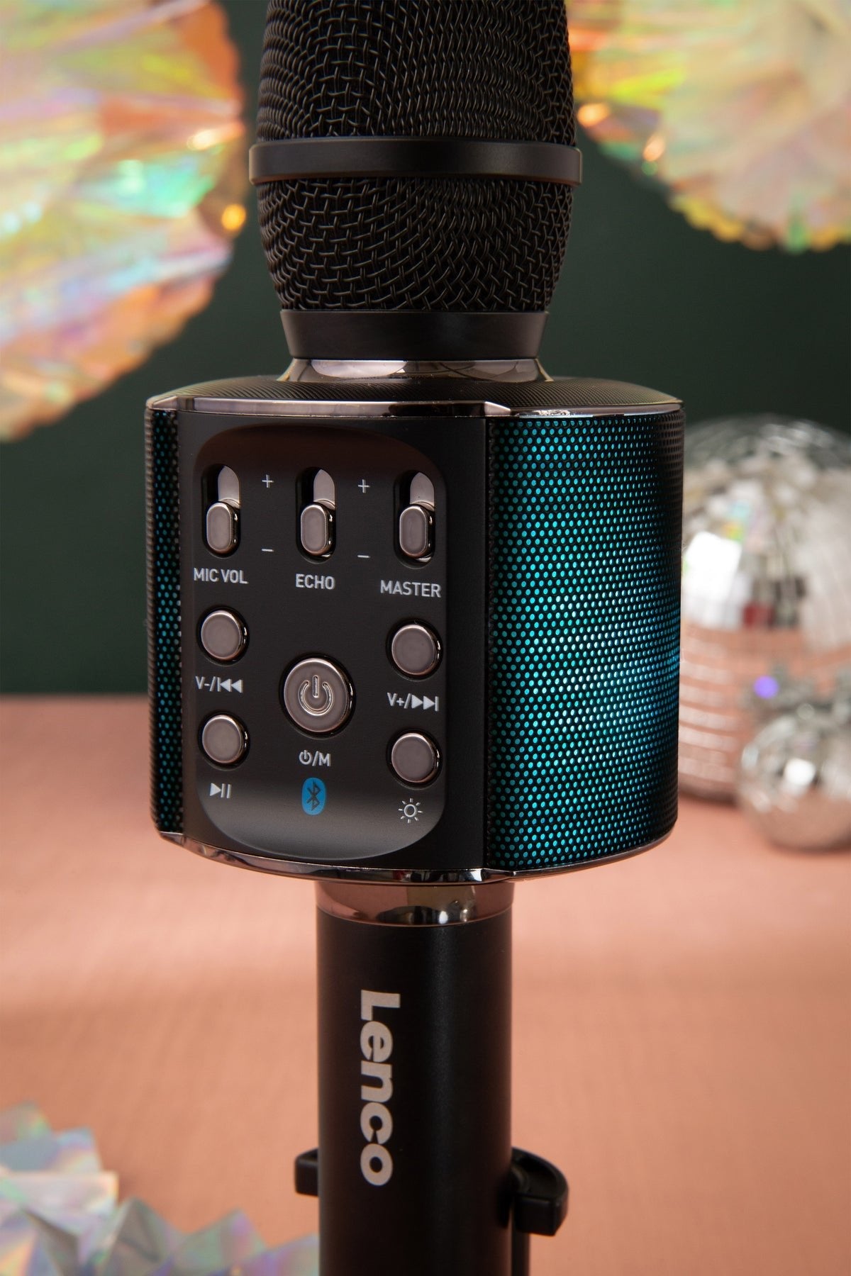 EAN 8711902042105 - Lenco BMC-090 Negro Micrófono para karaoke imagen 11